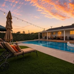 ৎ୭Glamour Home ৎ୭ Pool • Games• Jacuzzi & more