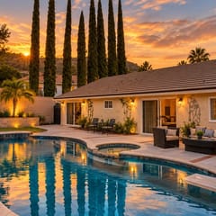 ৎ୭Porter Ranch Oasis | Pool & Jacuzziৎ୭