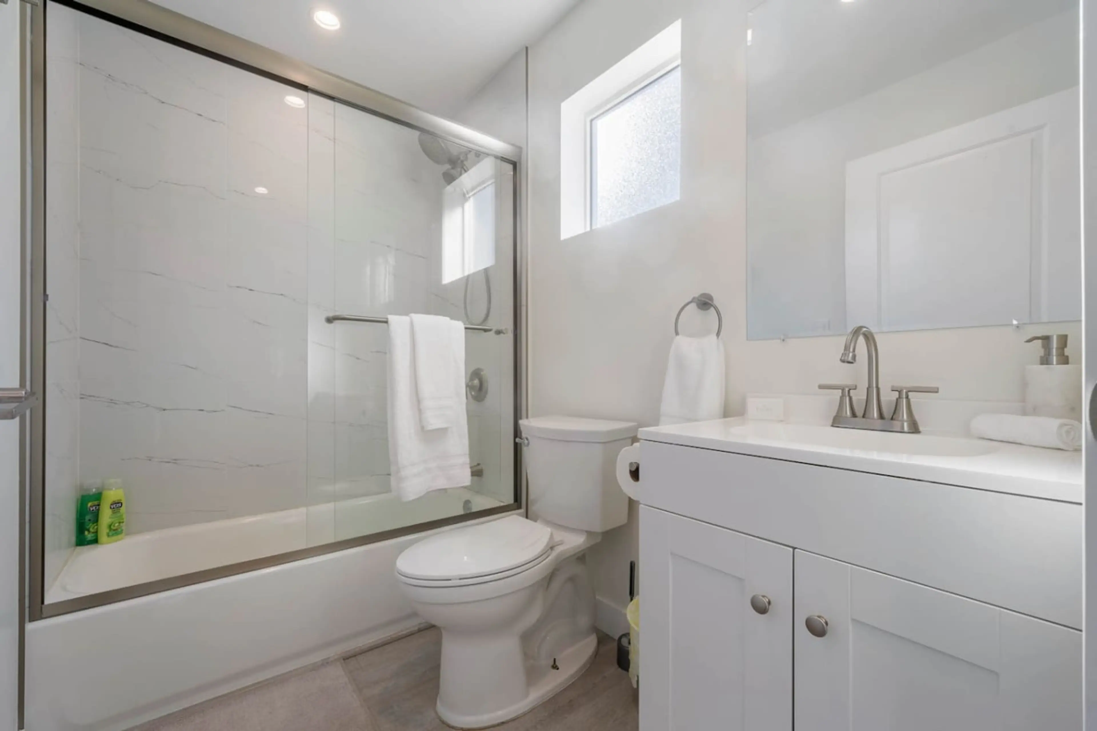 Soak your stress away in a relaxing, deep tub